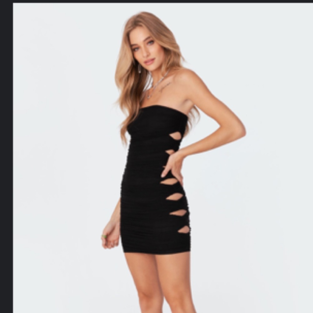 Edikted cut out mini dress